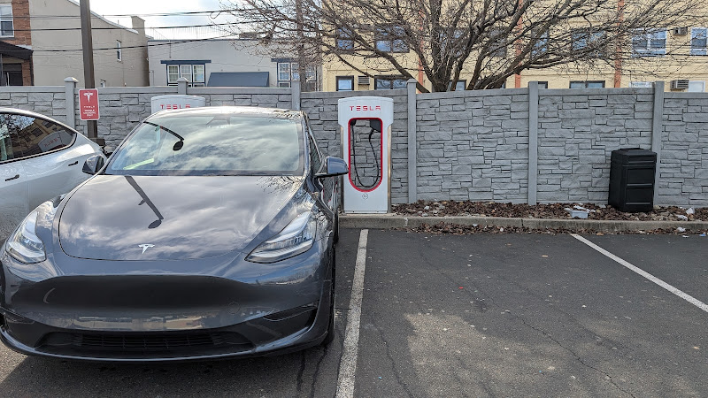 Tesla Supercharger EV Charging Station at John F. Kennedy Blvd #2819