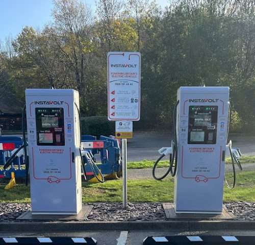 InstaVolt Charging Station in Newport United Kingdom of Great Britain and Northern Ireland