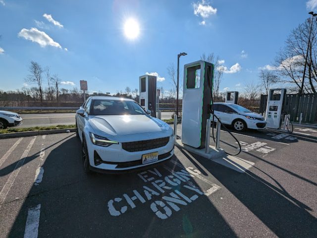 Electrify America Charging Station in Freehold New Jersey