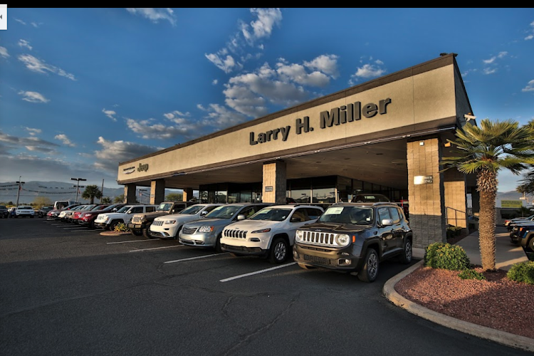 Larry H. Miller Chrysler Jeep Tucson EV Charging Station at 7800 E 22nd St