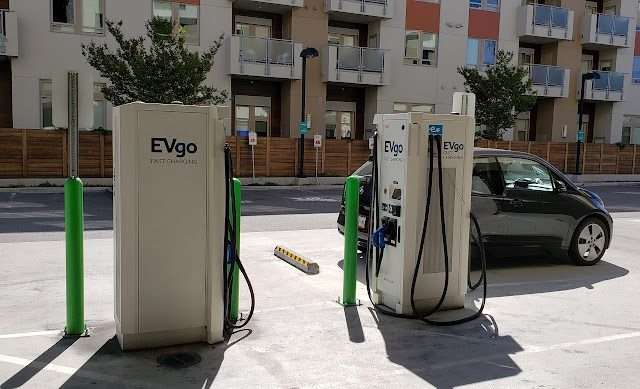 EVgo Charging Station in Cupertino California