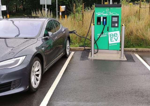 Be.EV Charging Station in Stalybridge United Kingdom of Great Britain and Northern Ireland