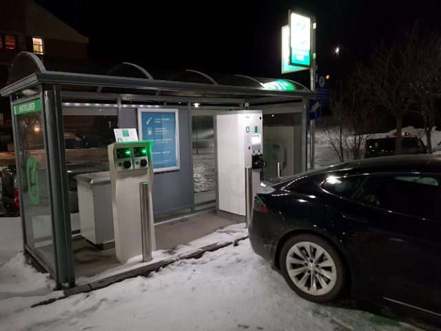 Circle K Charging Station in Leknes Norway 8370