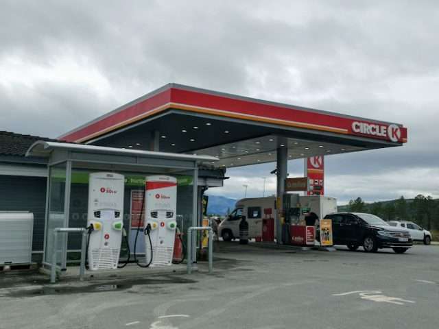 Circle K Charging Station in Evenes Norway 8536