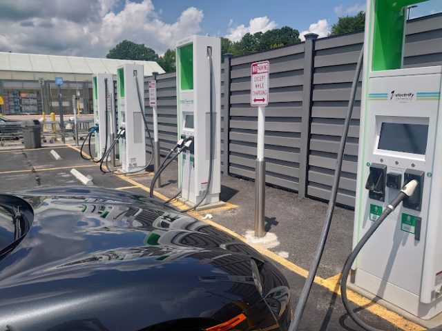 Electrify America Charging Station in Henderson North Carolina