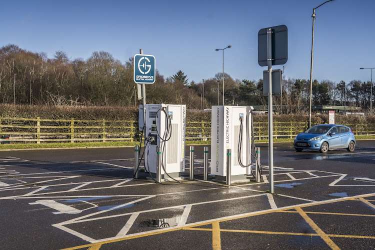 GRIDSERVE Charging Station EV Charging Station at Under-Lyme