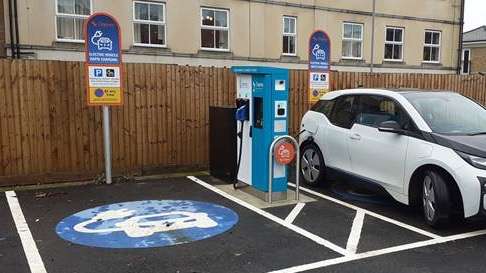 Osprey Charging Station in Brentwood United Kingdom of Great Britain and Northern Ireland