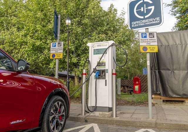 GRIDSERVE Charging Station in Durham United Kingdom of Great Britain and Northern Ireland