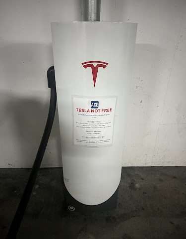 Tesla Supercharger in San Diego California