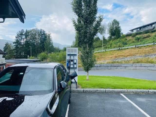 Fortum Quick Charging Station in Noresund Norway 3536
