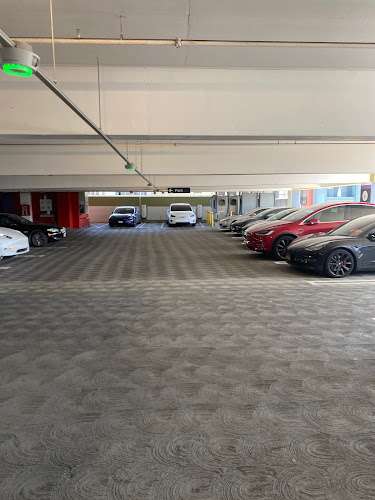 Tesla Supercharger EV Charging Station at Winchester Garage