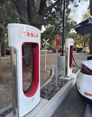 Tesla Supercharger in Hollister California