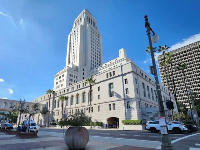 Los Angeles City Hall in Los Angeles California