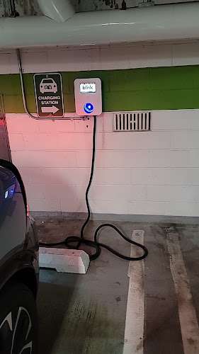 Blink Charging Station EV Charging Station at Stamford