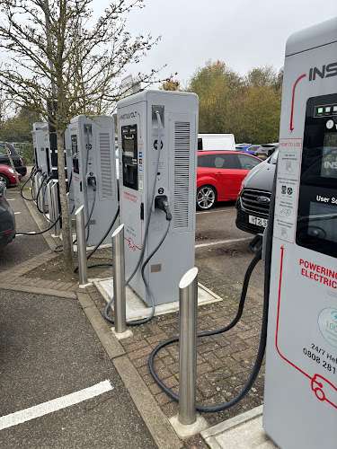 InstaVolt Charging Station EV Charging Station at Priors Green Lane Centre