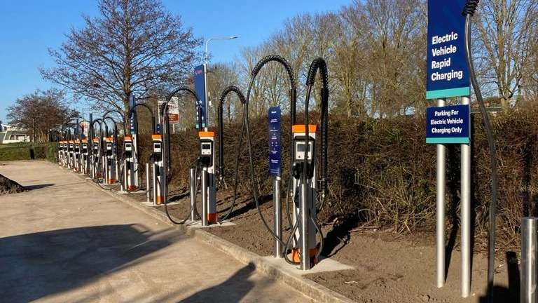 Osprey Charging Station EV Charging Station at Kings Rd