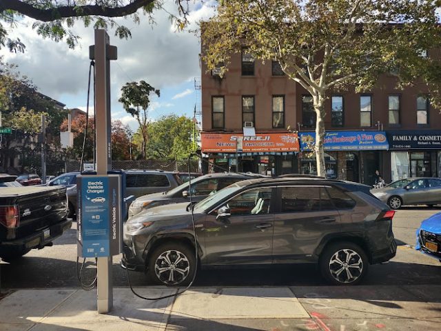 FLO Charging Station in Brooklyn New York