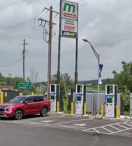 Electrify America Charging Station in Castle Creek New York