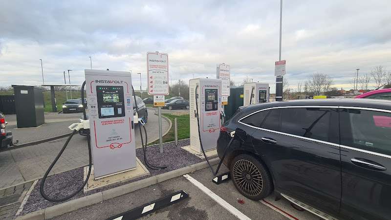 InstaVolt Charging Station EV Charging Station at McDonald's