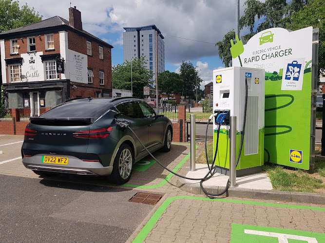 Lidl Charging Station EV Charging Station at 80 New Rd