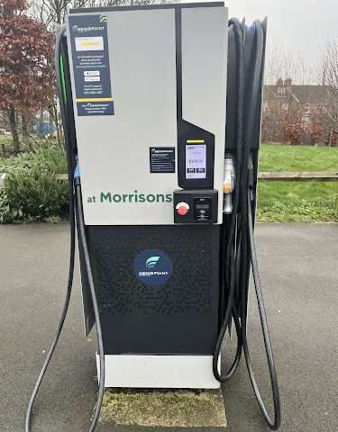 GeniePoint Charging Station in Chesterfield United Kingdom of Great Britain and Northern Ireland