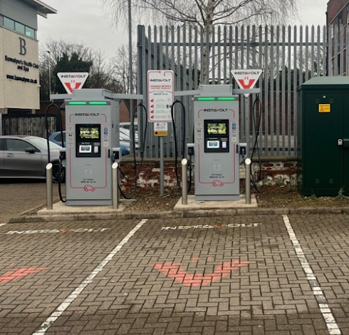 InstaVolt Charging Station in Darlington United Kingdom of Great Britain and Northern Ireland