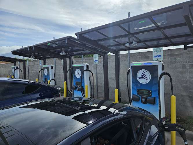 EV Connect Charging Station EV Charging Station at Park & Ride