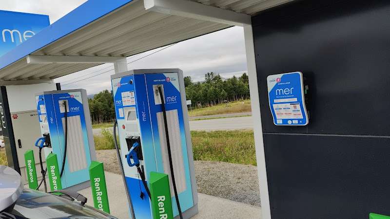 Mer Charging Station EV Charging Station at Ysterhagaveien 2