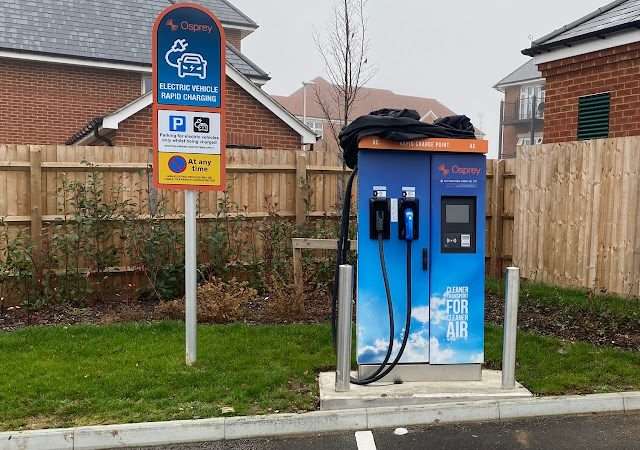 Osprey Charging Station in Wokingham United Kingdom of Great Britain and Northern Ireland