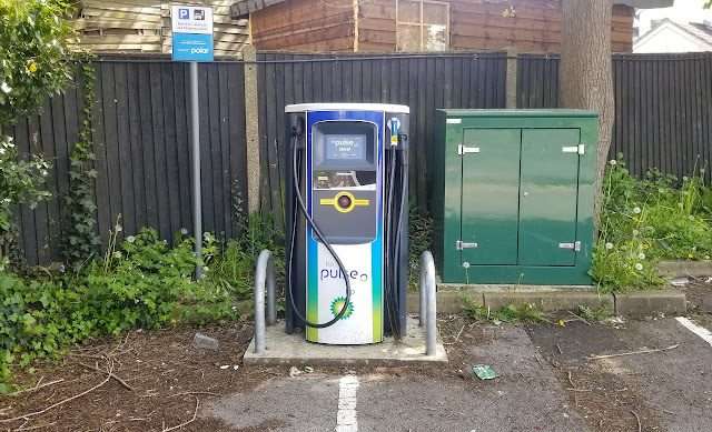 bp pulse Charging Station in Aldershot United Kingdom of Great Britain and Northern Ireland