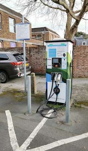 GeniePoint Charging Station in Fareham United Kingdom of Great Britain and Northern Ireland