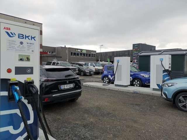Eviny Charging Station in Svolvær Norway 8300