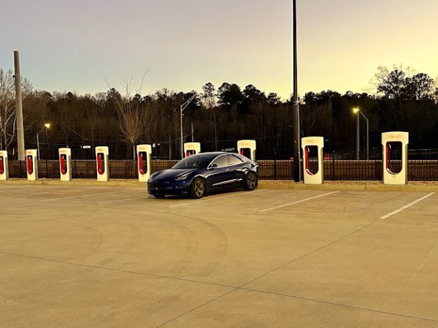 Tesla Supercharger in Gray Georgia