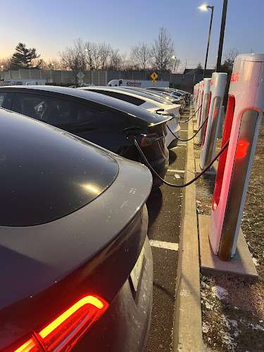 Tesla Supercharger EV Charging Station at 1 West Ave