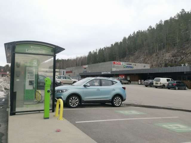 Fortum Charging Station in Drangedal Norway 3750
