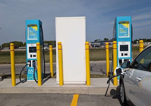 Ivy Charging Station in Cambridge Ontario Canada