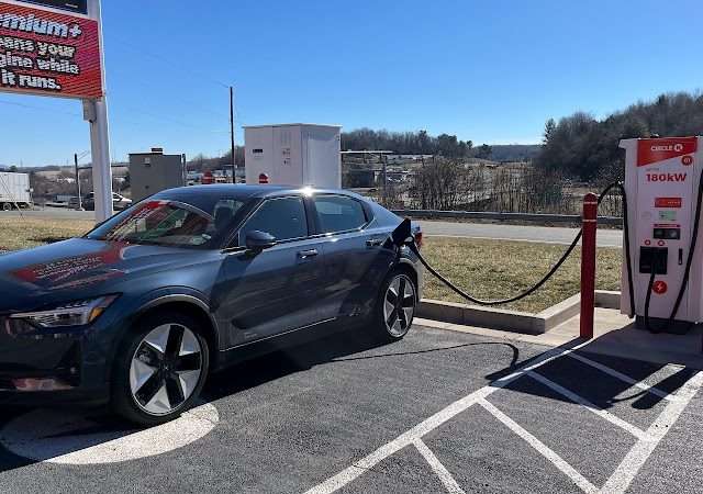 Circle K Charging Station in Wytheville Virginia