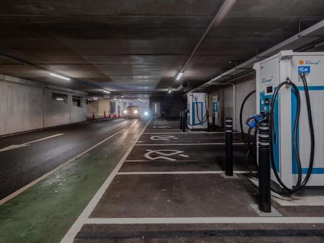 Shell Recharge Charging Station in Sevenoaks United Kingdom of Great Britain and Northern Ireland
