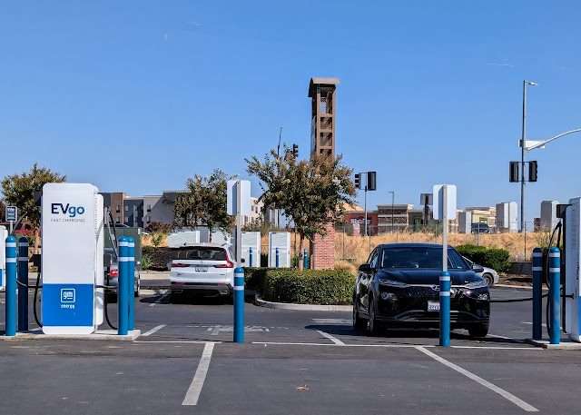 EVgo Charging Station in Manteca California