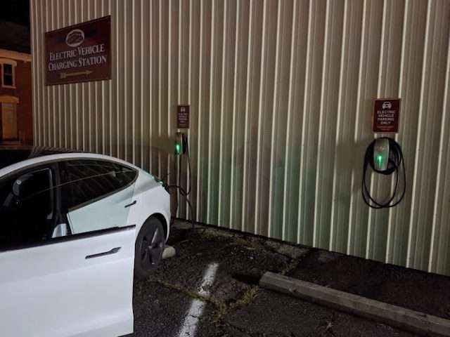 Tesla Destination Charger in Boyertown Pennsylvania