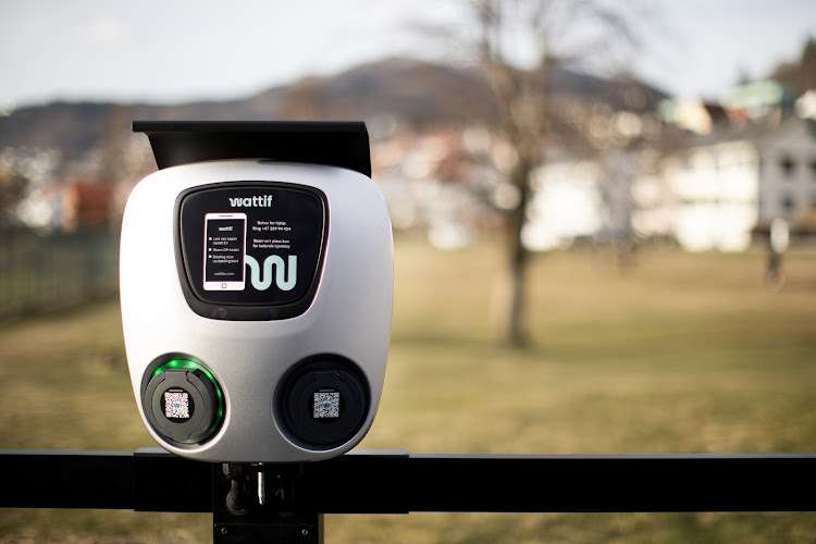 Wattif Charging Station EV Charging Station at Kniksens Plass 1