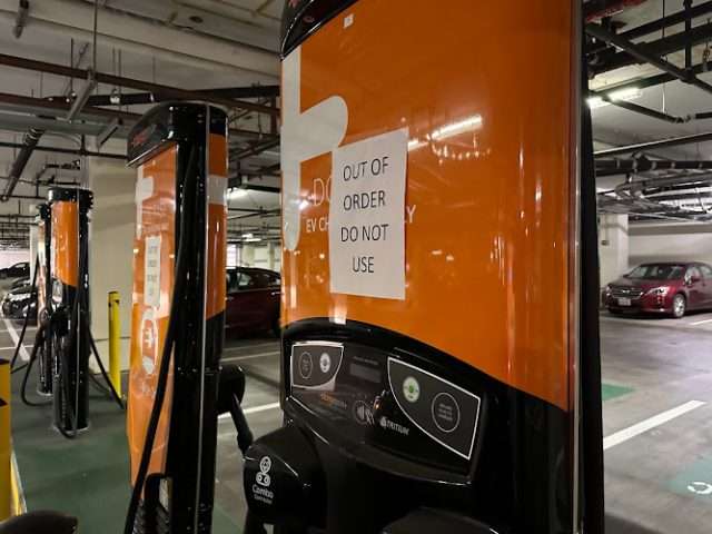 ChargePoint Charging Station in San Mateo California