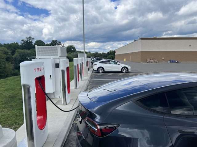 Tesla Supercharger in Dansville New York