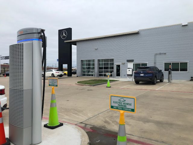 ChargePoint Charging Station in Corpus Christi Texas