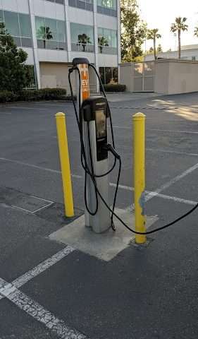 ChargePoint Charging Station in Santa Clara California