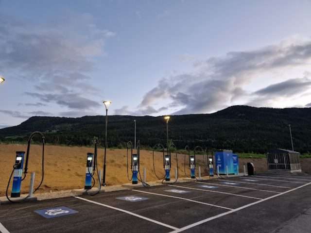 Mer Charging Station in Vinstra Norway 2640