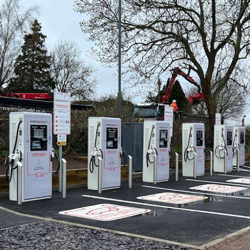 InstaVolt Charging Station EV Charging Station at Flourish Farm Shop & Foodhall