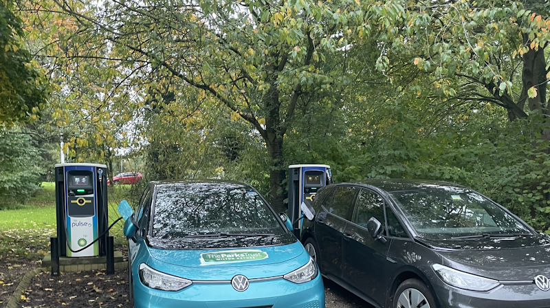 bp pulse Charging Station EV Charging Station at South Car Park