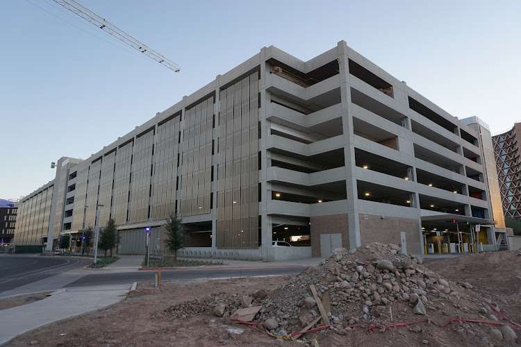 ASU Novus Parking Structure EV Charging Station at 747 S Packard Dr