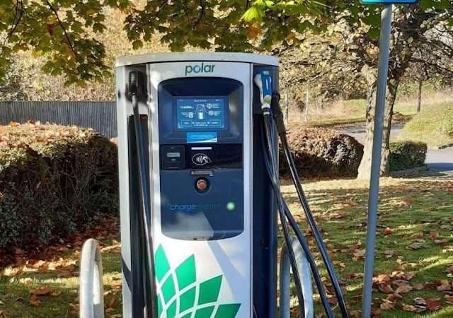 bp pulse Charging Station in Castleford United Kingdom of Great Britain and Northern Ireland